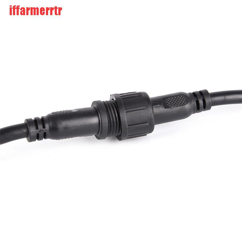 Đầu Nối Dài Cáp Led AC 3Pin 18AWG Chống Nước IP65 Tiện dụng | BigBuy360 - bigbuy360.vn