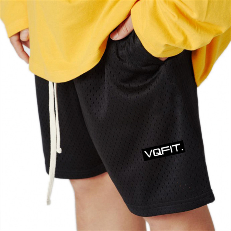 Quần shorts dài tới đầu gối vải lưới phong cách thể thao thời trang mùa hè cho nam