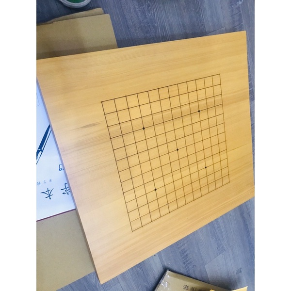 Bàn Cờ Vây Bàn Cờ Caro Khắc Đường Kẻ 19*19 13*13 Dày 3Cm