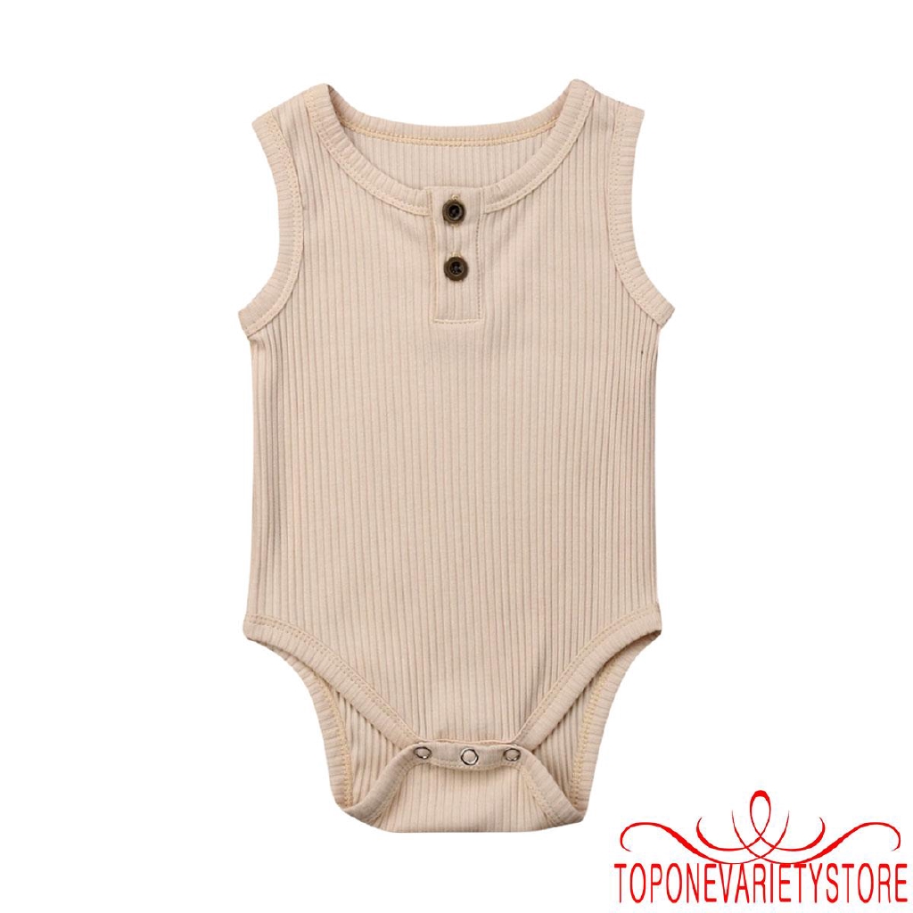 Áo liền quần in hình hoạt hình dễ thương cho trẻ sơ sinh