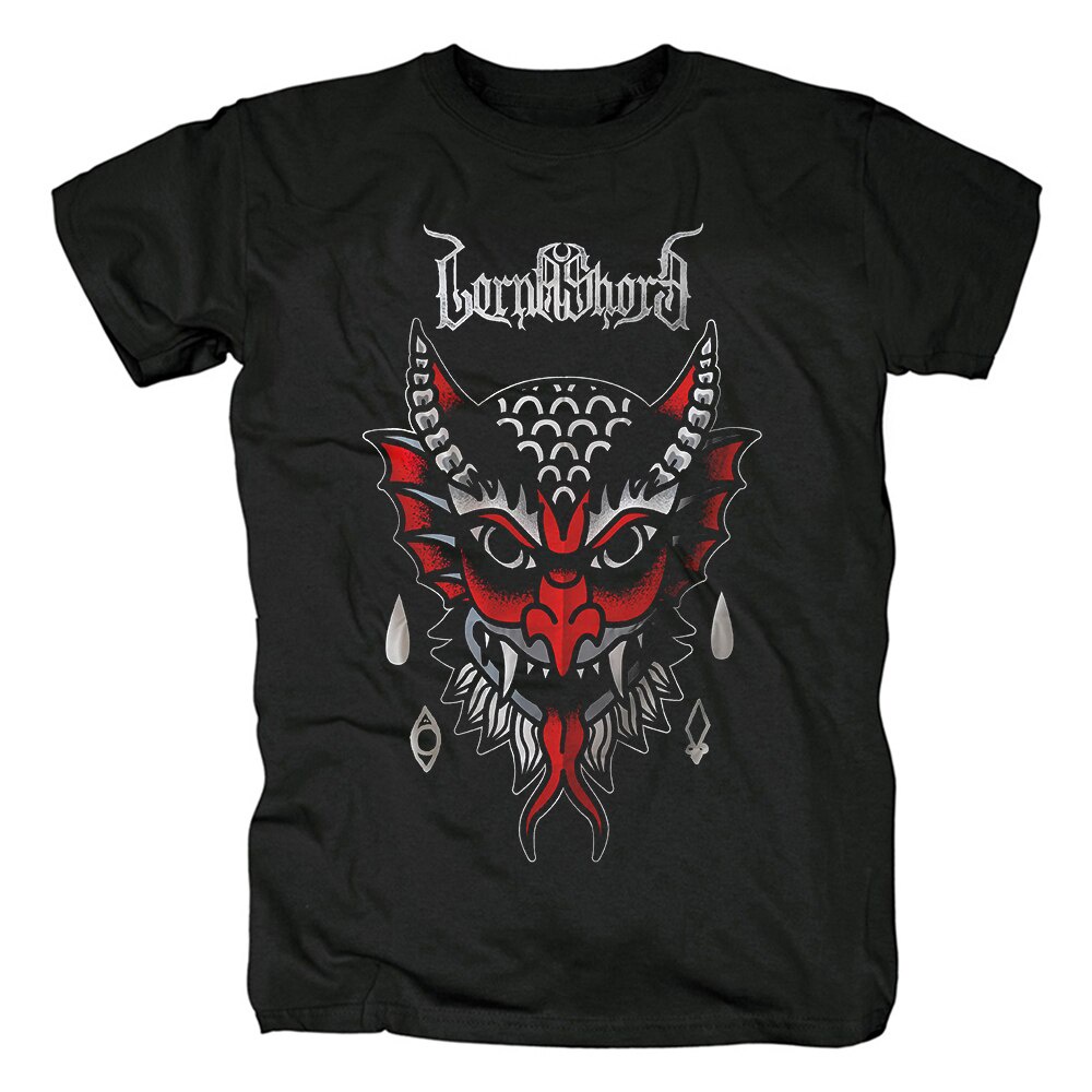 GILDAN Áo Thun Thể Thao cotton Cơ Bản Phong Cách Hoạt Hình Lorna Shore Cool Rock Heavy Death Metal PunknessSkateboard Demon 2022 Làm Quà Tặng Tốt Nhất Cho Bạn Thân JZ