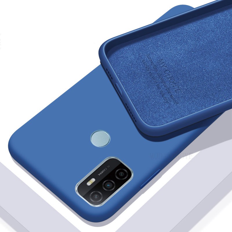 Ốp điện thoại silicon màu trơn ngọt ngào xinh xắn cho Oppo A53 A53 A53