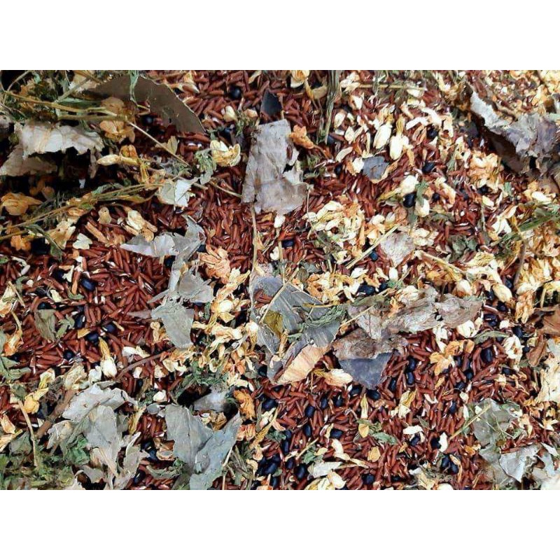 Trà Gạo Lứt Xạ Đen Túi 500gram [Có Bán Sỉ], [Loại Đặc Biệt] Hàng ngon nhà làm