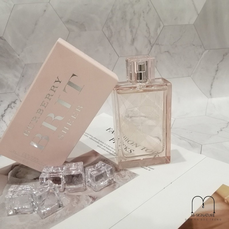 [Chính Hãng] Nước Hoa Nữ 𝙈𝙮 𝘽𝙪𝙧𝙗𝙚𝙧𝙧𝙮 Brit Sheer EDP M-Signature 10ml 20ml 30ml