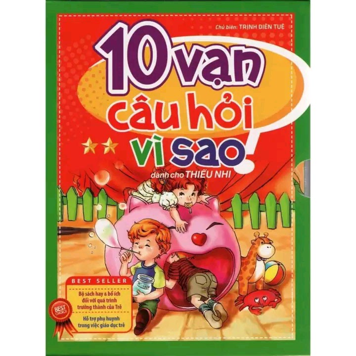 Sách - 10 Vạn Câu Hỏi Vì Sao (Hộp Tập 2) TB - Hàng được cung cấp chính thức từ nhà phân phối -