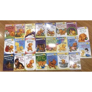 Bộ nhập 24 cuốn - BISCUIT I CAN READ 24 books Full Boxet [Tặng Kèm File Nghe]