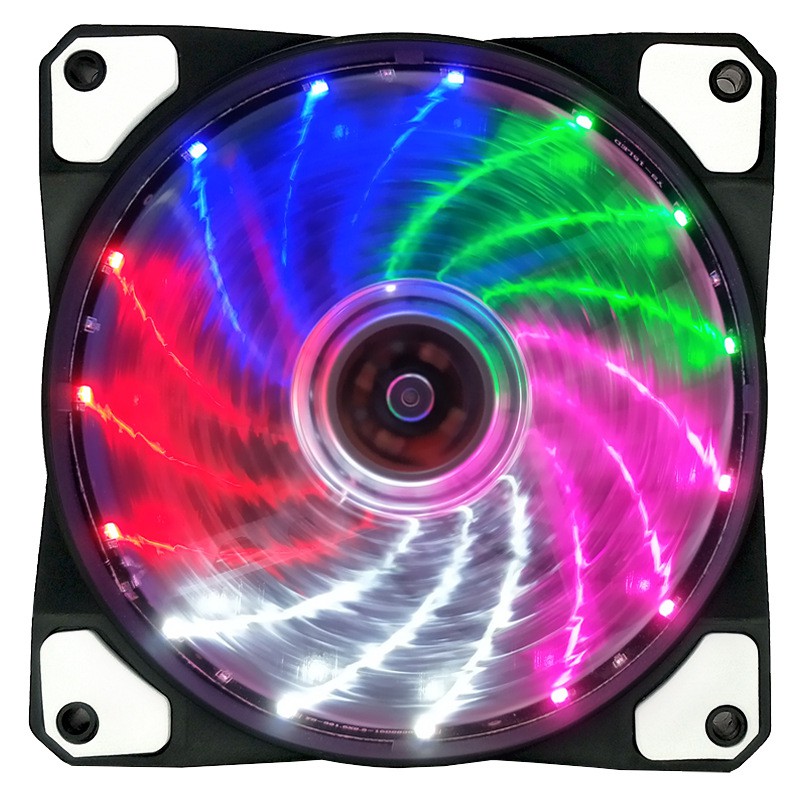 Quạt tản CPU Case Chipset 8cm 9cm 12cm LED RGB 12V 4pin 700-3800rpm điều tốc pwm