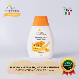 Dung dịch vệ sinh phụ nữ Soft&Sensitive - Italia