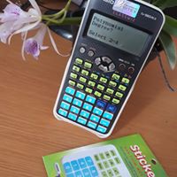 Sticker dán phím Màu trắng đen BASIC, Dán bàn phím casio fx 580vnx