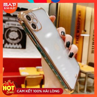 Ốp dẻo IPHONE chống sốc viền hoa văn màu 7PLUS/X/XS/XSMAX/11/11PROMAX