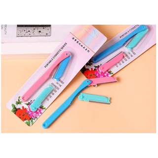 Bộ dao cạo tỉa lông mày với đầu cạo thay thế được chất lượng cao tiện lợi 1264 SHOP GIÁ SỈ