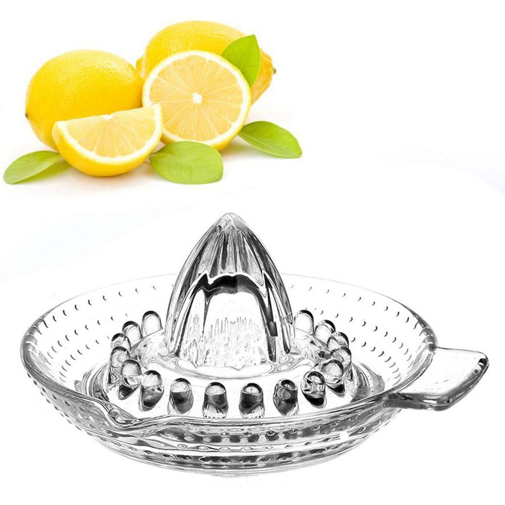 Dụng Cụ Ép Nước Chanh / Cam Bằng Kính Có Tay Cầm Tiện Lợi