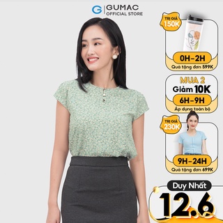 Áo sơ mi nữ sát nách thời trang gumac ac04053