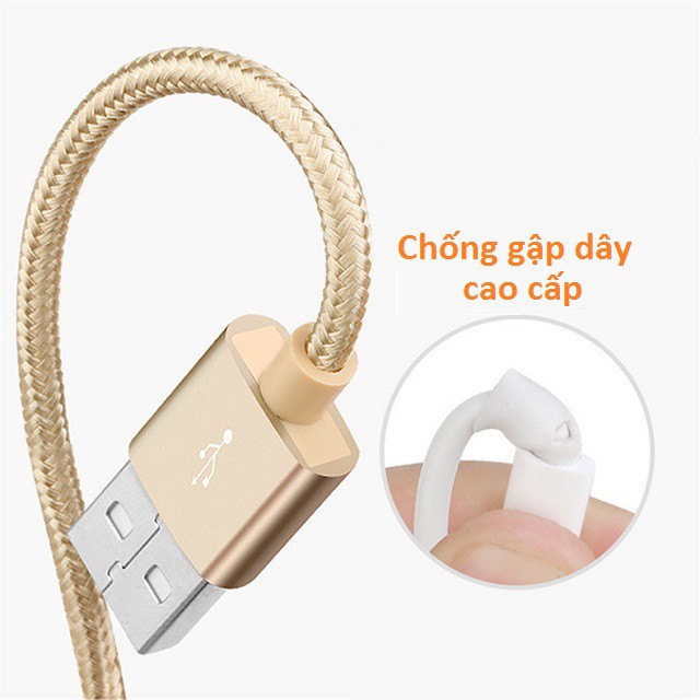 Cáp sạc iphone samsung TYPE-C  siêu nhanh