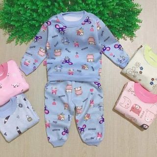 Set 5 bộ nỉ bông bé trai và bé gái