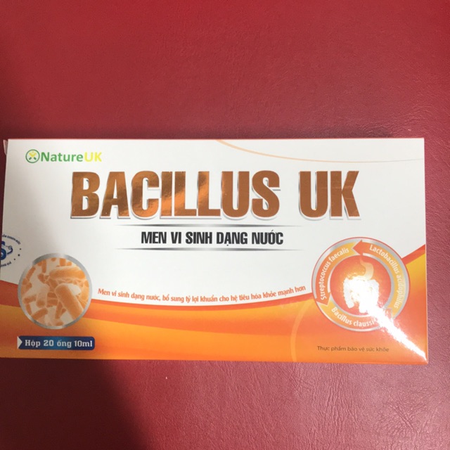 Men vi sinh Bacillus UK