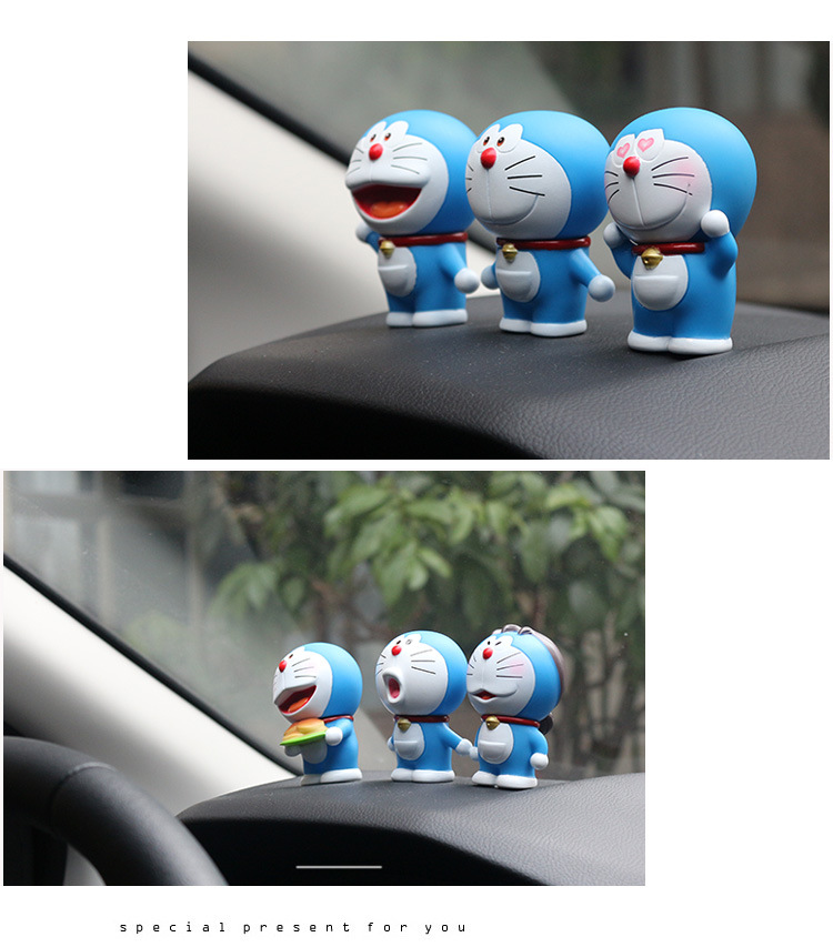 Mô Hình Doraemon 7cm Trang Trí Nội Thất Xe Hơi