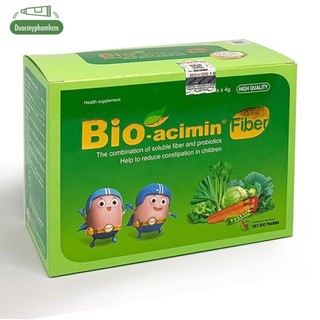 Thực Phẩm Bảo Vệ Sức Khỏe Cốm Bổ Sung Chất Xơ Bio-Acimin Fiber B007 (30 Gói)