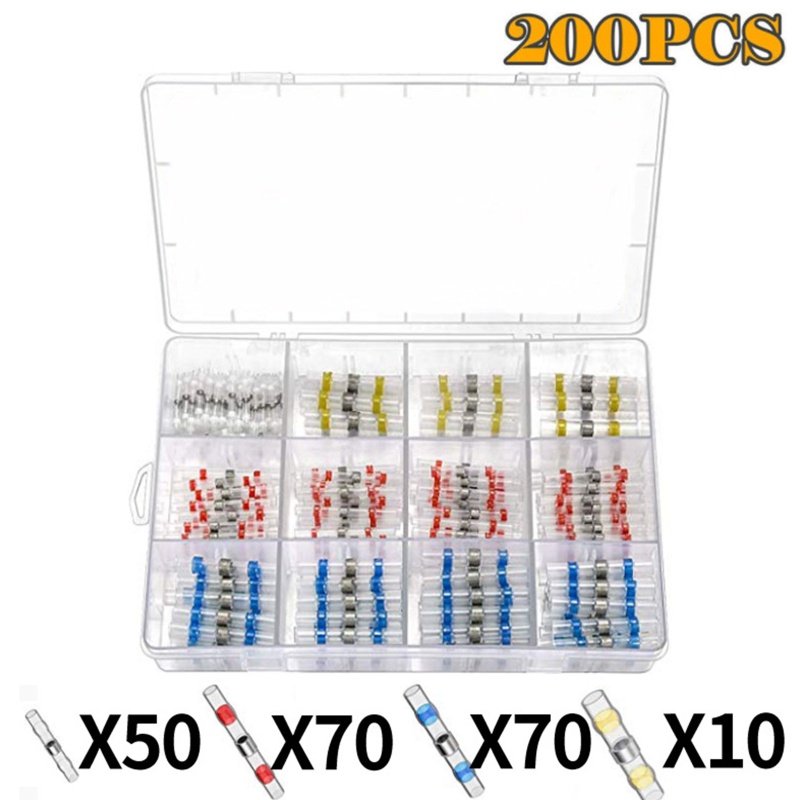 Set 200 Ống Co Nhiệt Nối Dây Điện