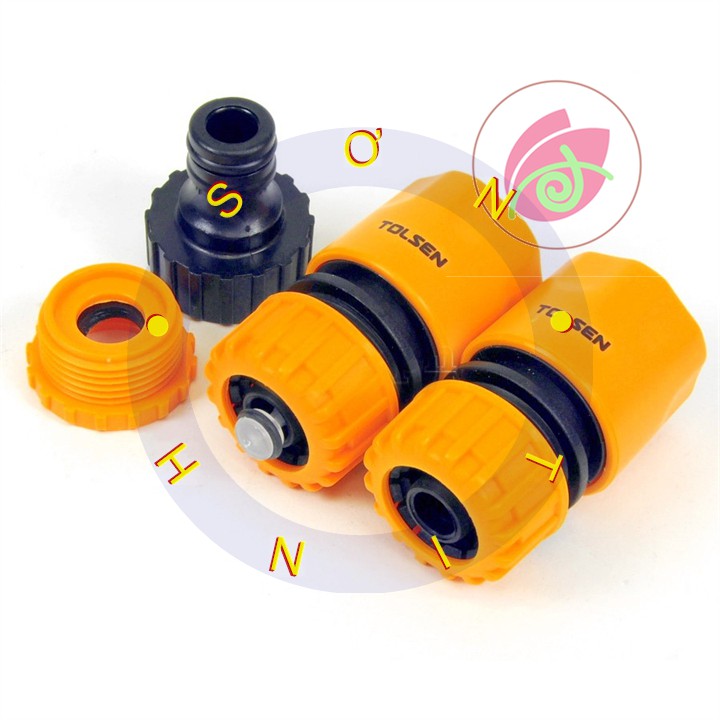 Bộ 3 Khớp Nối Ống Nước TOLSEN 57120