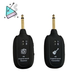 A8 Guitar Wireless Transmission System Electric Guitar Wireless Pickup Wireless Transceiver
