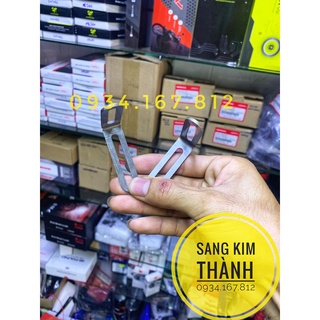 2 pad inox 304 lắp bi mini xe sonic 150