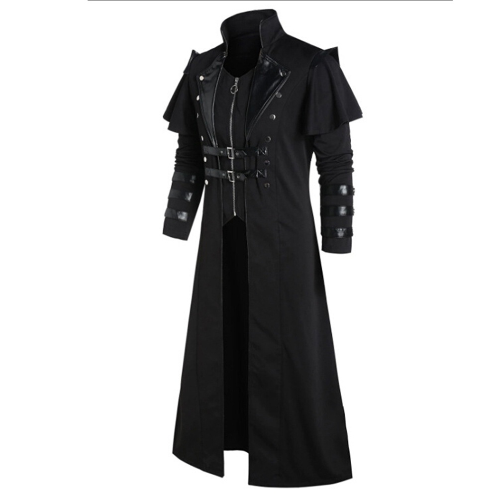 Kucos Áo Khoác Hóa Trang Phong Cách gothic Punk Cổ Điển Cho Nam