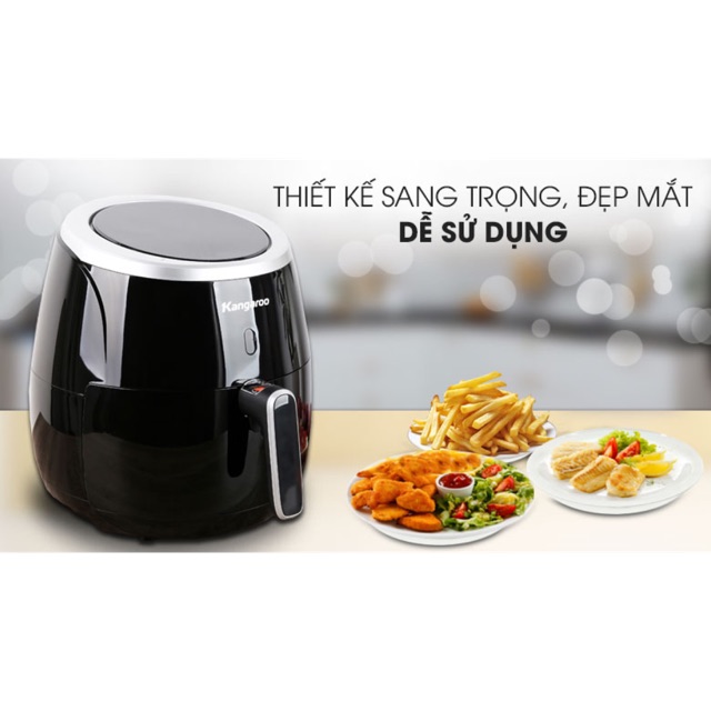 Nồi chiên không dầu Kangaroo KG52AF1A 5 lít chính hãng