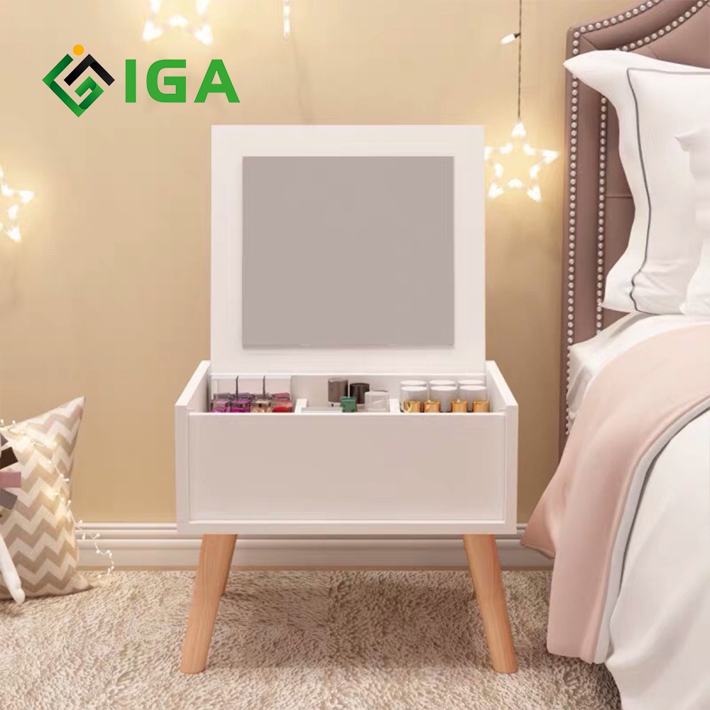 Bàn Trang Điểm Mini IGA Đa Năng Có Thể Làm Tab Đầu Giường GP152