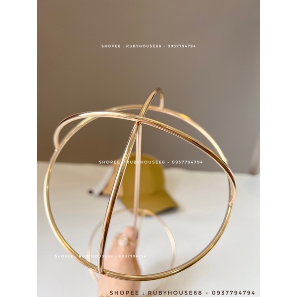 Giá treo nón mũ decor shop