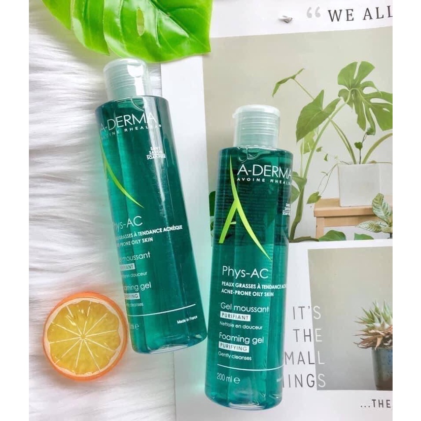 ￼Sữa rửa mặt Aderma [FionaCosmetic]CHÍNH HÃNG PHÁP - Aderma sữa rửa mặt dành cho da dầu, da mụn, da 
