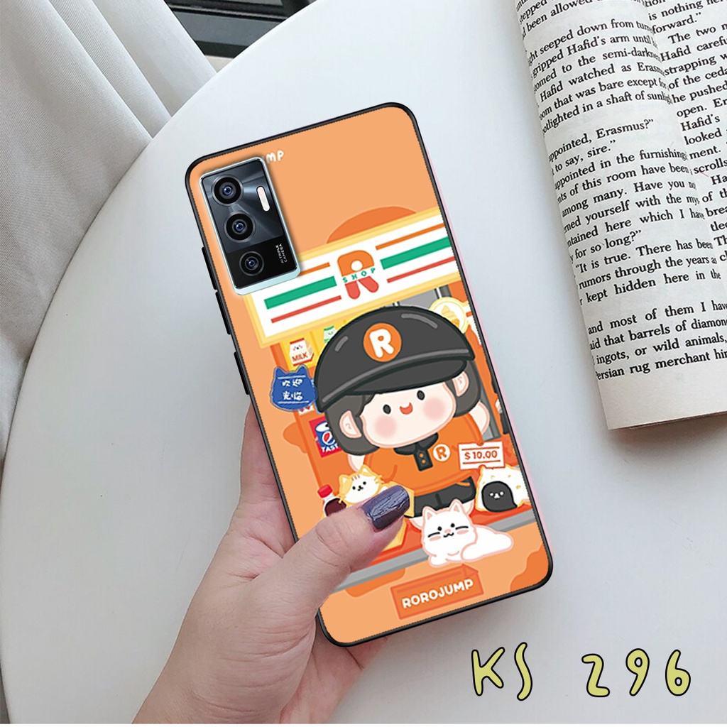 Ốp lưng Vivo V23 5G - Vivo V23e - Ốp in hình Ngân hà &amp; RoroJump siêu đẹp