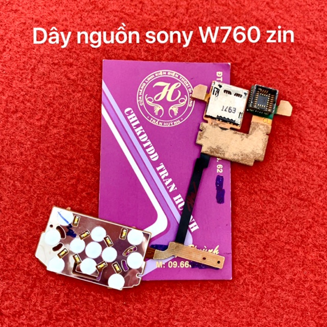 Dây nguồn sony ericsson W760