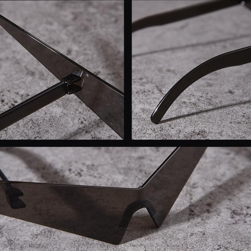 Anime Tengen Toppa Gurren-Lagann Cosplay Kamina Glasses Eyewear Sunglasses Props Unisex Funny Party Decor Halloween ACG