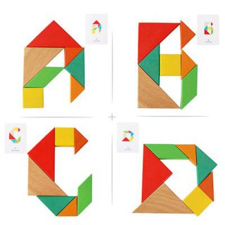 Đồ Chơi Thông Minh - Tangram đôi
