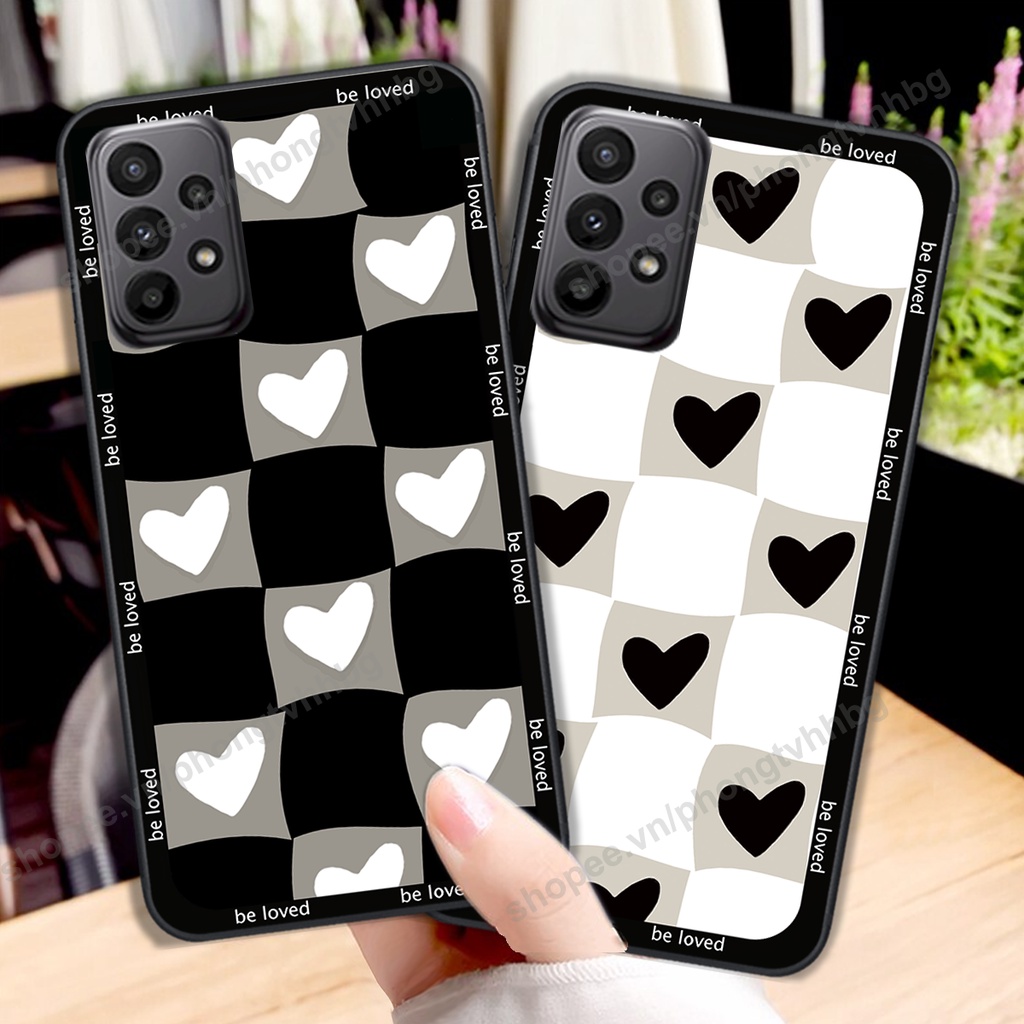 Ốp lưng Samsung A13 -Samsung A23 -Samsung A33 5G - Samsung A53 5G -Samsung A73 5G trái tim siêu đẹp thể thao cute