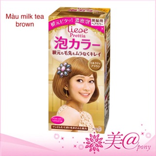 Thuốc nhuộm tóc Liese Prettia dạng bọt
