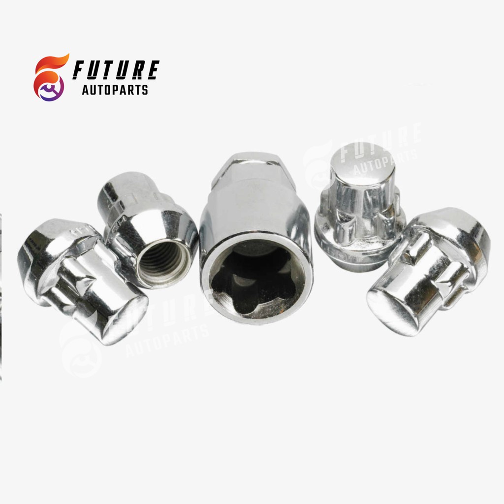 Bộ ốc khóa chống trộm bánh xe ô tô kèm khẩu mở - Future Autoparts