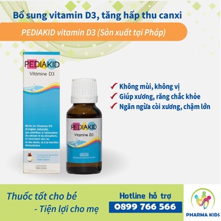 Vitamin D3 Cho Trẻ Sơ Sinh Pediakid D3 Lọ 20ml
