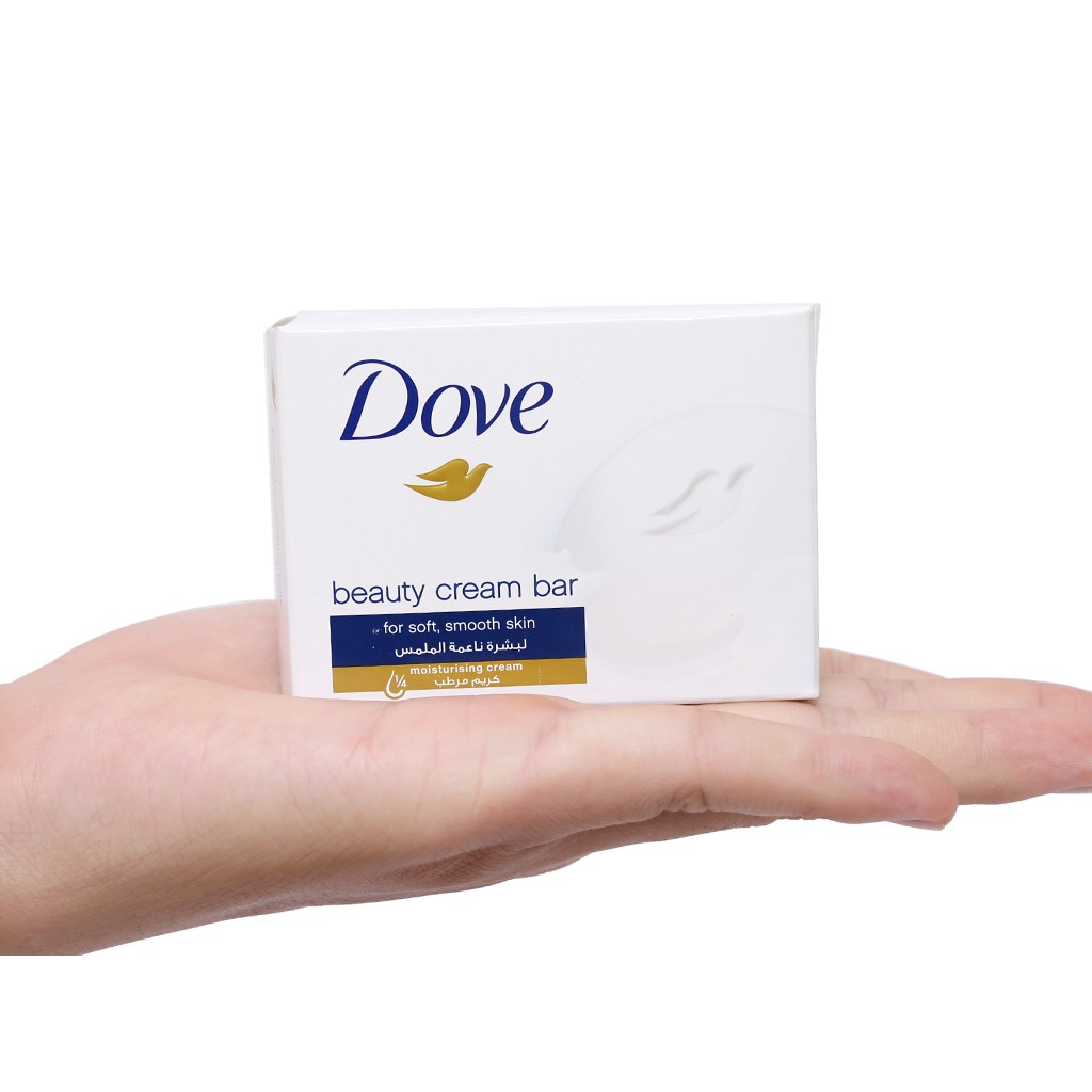 Xà bông cục Dove White Beauty Cream Bar