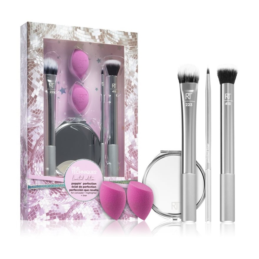 Bộ Cọ Real Techniques Poppin Perfection Makeup Brush Set