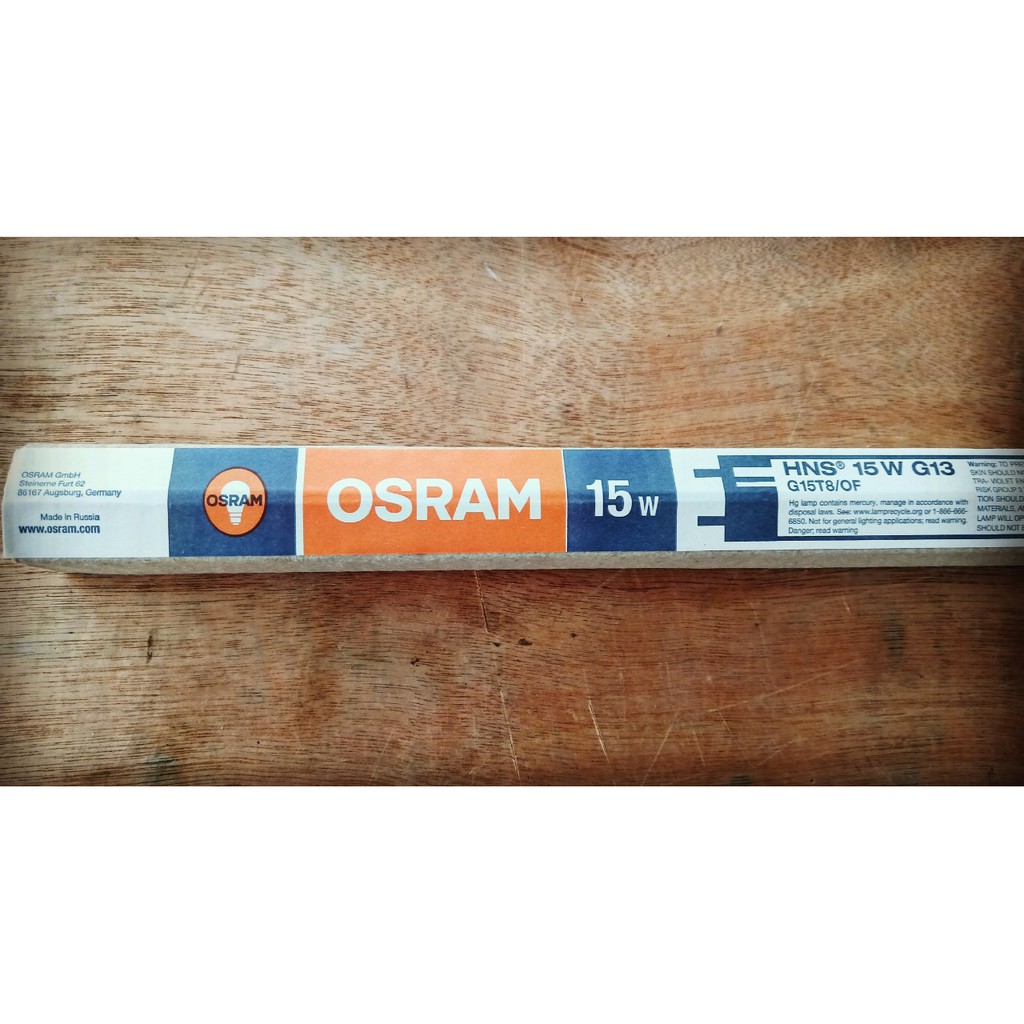 Bóng UV diệt khuẩn Osram HNS 15W G13