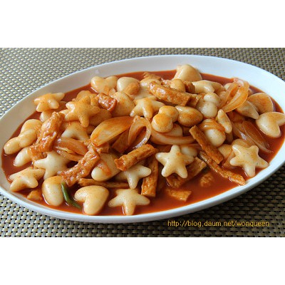 [CHỈ GIAO TPHCM] Bánh gạo sao hoa tim Tèobokki