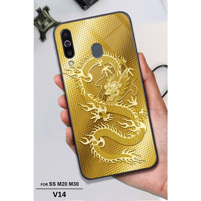 Ốp lưng SAMSUNG M30 in hình rồng 3D cực đẹp