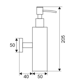 Bình xà phòng nước HC5814
