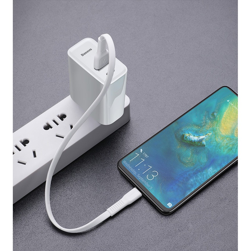 Củ Sạc Nhanh điện Thoại 30w Chính Hãng Baseus Dùng điện ở Nhà