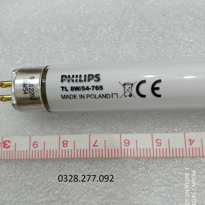 Bóng đèn huỳnh quang Philips T5 8W dài 30cm cho đèn exit