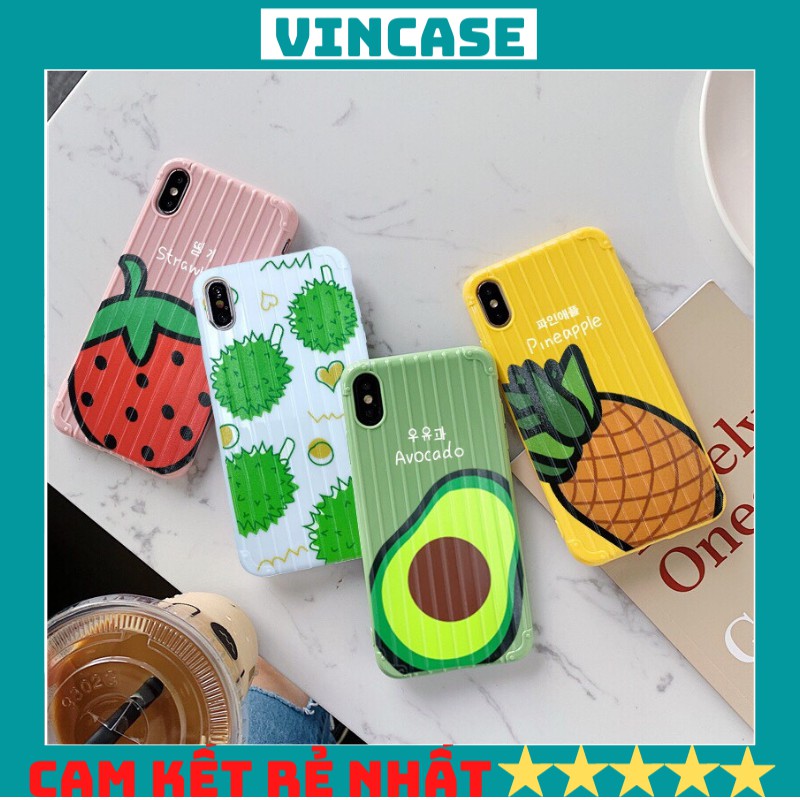 Ốp lưng iphone HOA QUẢ XINH 6/6s/6plus/6s plus/7/8/7plus/8plus/x/xs/xs max/11/11pro max - vincase