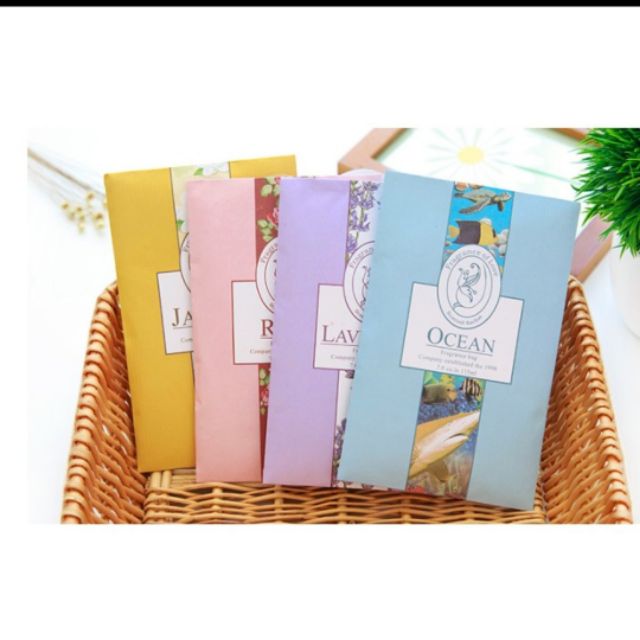 Túi thơm thảo mộc tinh dầu thiên nhiên làm thơm tủ quần áo, thơm tủ hộp đựng đồ