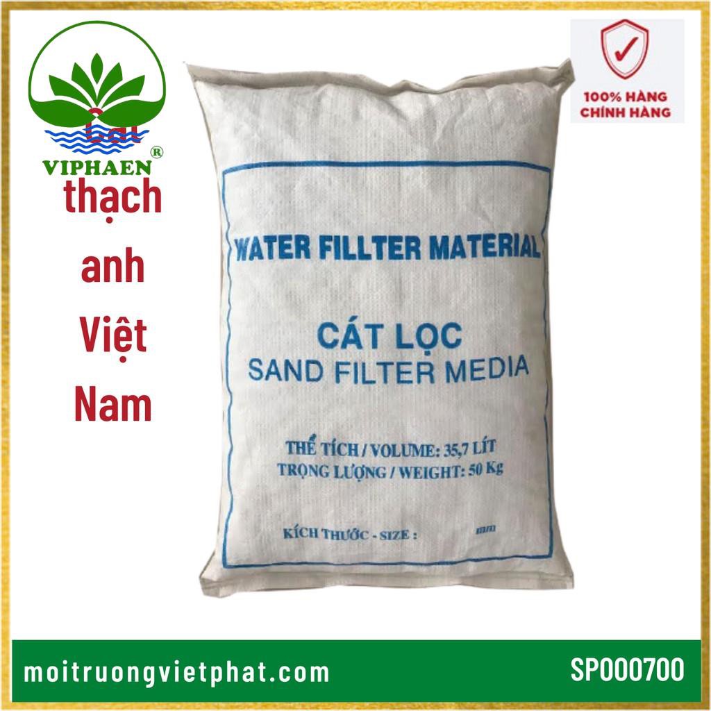 Cát thạch anh Việt Nam (Bao 50Kg) lọc nước, trồng cây, nuôi cá